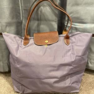 Longchamp Le Pliage Large Nylon Long Handle Tote